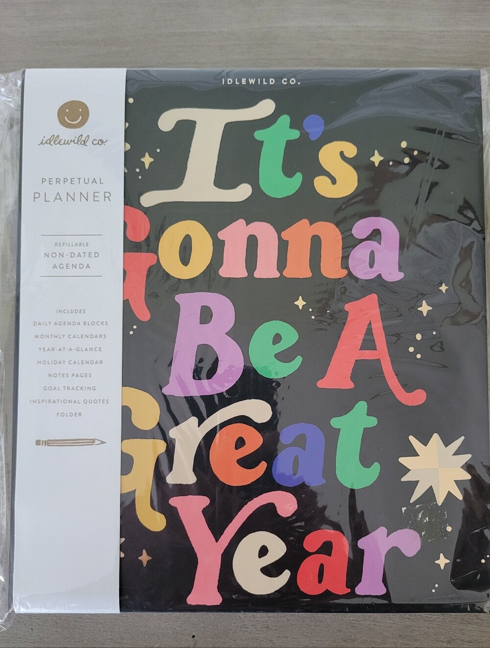 "It's Gonna Be A Great Year" Non- Dated Perpetual Journal Planner NIP